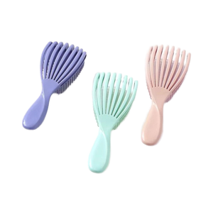 Peakim Hollow Vented Detangling Hair <strong>Brush</strong> with 8 9 Row Vent Nylon Bristles for Dry Octopus Women Men Styling <strong>Curly</strong> - Product Image 1