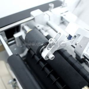 Semi Automatic <b>Paste</b> Glue Labeling Machine Cold Adhesive Labeler for Glass Bottle Wine Bottle and Food Can Jars - Product Image 6