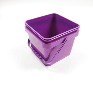 Widely Used High Temperature Resistance Pail Bucket 4 Liter <strong>Barrel</strong> <strong>Plastic</strong> - Product Image 3