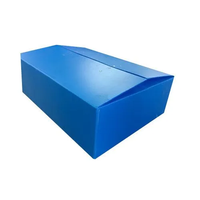 Prix usine personnalisé Corflute pliable PP flûte boîte d'emballage étui en plastique ondulé Coroplast boîte de rangement d'expédition