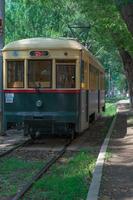 Tren Eléctrico Turístico Heritage Tram para Parques de Atracciones, Ferrocarril Panorámico, Transporte de Pasajeros