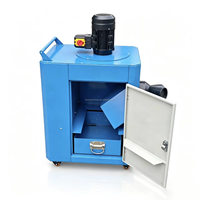 Extracteur de poussière industriel mobile et portable 1,1 kW à filtration en trois étapes, double port pour bande transporteuse, pour le bois et le métal