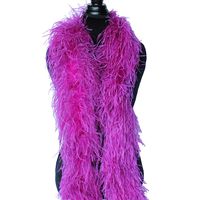 En gros Moelleux 3ply Pas Cher Écharpe Plume D'autruche Boa pour Vêtements Robe De Danse Accessoire Maison Fête De Mariage Décor DIY Artisanat