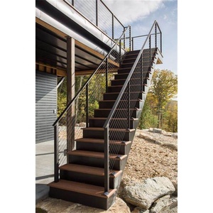 CBMMart Escaliers résidentiels en métal Escaliers en fer forgé Garde-corps pour escaliers d'extérieur en acier <span class=keywords><strong>galvanisé</strong></span> Design <span class=keywords><strong>Prix</strong></span> - Product Image 3
