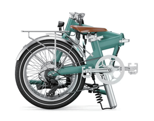 14 Inch Foldable <b>Electric</b> City <b>Bike</b> 3 Speed Electronic Brushless Rear Hub <b>Motor</b> Removable Lithium Battery Rear Suspension Steel - Product Image 2
