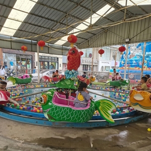 <span class=keywords><strong>Manège</strong></span> <span class=keywords><strong>de</strong></span> parc d'attractions à thème océanique et sous-marin, aventure familiale en plein air, carrousel poulpe rotatif - Product Image 6