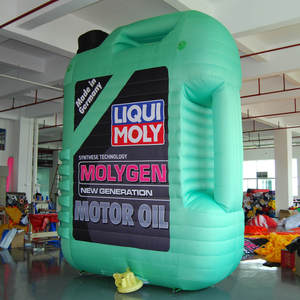Modèle de fût à huile gonflable géant Liqui Magic avec accessoire souffleur pour la promotion de la marque, accessoires de présentation - Product Image 4