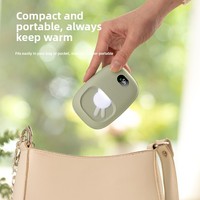 Chauffage électrique rechargeable 3600mAh Mini chauffe-mains portable à chauffage rapide pour animaux de compagnie pour les voyages en plein air
