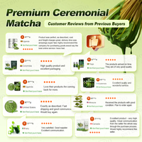 BSTBIO Marque Privée Mélange de Protéines de Collagène de Bovins Nourris à l'Herbe avec Sucre de Fruit du Moine et Poudre de Matcha Latte