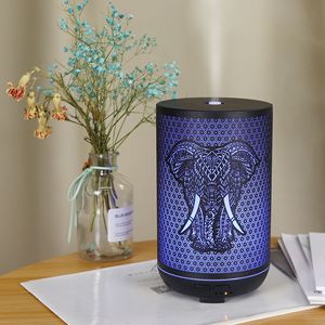 Diffuseur d'arômes d'éléphant YXTY-306, humidificateur ultrasonique 0,5L avec lumière LED pour la maison et le bureau - Product Image 1