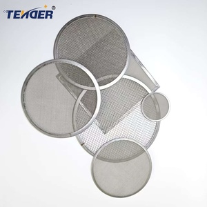 Customized <strong>Disc</strong> Circle Mesh <strong>Filter</strong> Plastic Round Mesh Screen Extruder Stainless Steel <strong>Wire</strong> Mesh <strong>Filter</strong> - Product Image 1