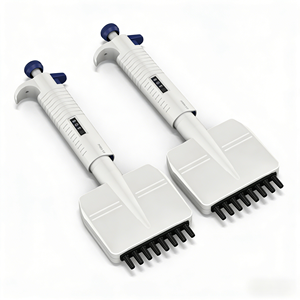 ปิเปตต์แบบหลายช่องทางสำหรับห้องปฏิบัติการ 12 หรือ <span class=keywords><strong>8</strong></span> ช่องทาง ปรับได้ด้วยระบบอิเล็กทรอนิกส์ รุ่น D ซีรีส์ ปิเปตต์สำหรับถ่ายโอนของเหลว 0.5-300 ไมโครลิตร - Product Image 1