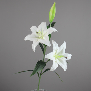 Flores de Lirio Artificiales de PU con Tacto Real, Hidratantes, Flexibles e Inodoras, para Decoración del Hogar, Sala de Estar, Bodas y Fiestas - Product Image 5