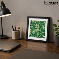 Bingkai Foto Kayu MDF Persegi 16x20 Desain Lipat Gaya Minimalis Modern untuk Pajangan Meja, Pasokan Grosir Langsung dari Pabrik