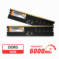 RAM DDR5 haute performance 16 Go 6000 MHz/4800 MHz/5600 MHz Mémoire DDR5 RAM pour jeux pour ordinateur de bureau