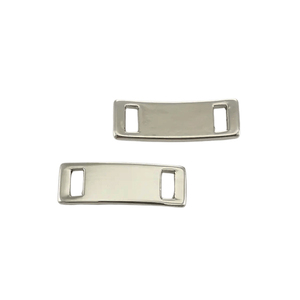 Etichetta in Metallo Personalizzata con Logo Inciso per Scarpe e <span class=keywords><strong>Borse</strong></span>, Etichetta Metallica per Lacci, Logo in Metallo per Indumenti e <span class=keywords><strong>Borse</strong></span> - Product Image 1