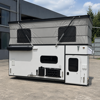 Mini-camping-car moderne de haute qualité, léger et étanche pour 4 personnes, idéal pour le camping en plein air et les voyages tout-terrain – Vente directe usine