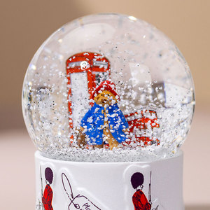 <span class=keywords><strong>Film</strong></span> personnalisé & Anime ours globe d'eau personnalisé résine verre décoration de la maison pour Souvenir & cadeau - Product Image 6
