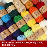 Chaussons en crochet faits main, tricotés avec de gros pompons, colorés et originaux, vente en gros pour influenceurs en ligne, 100g