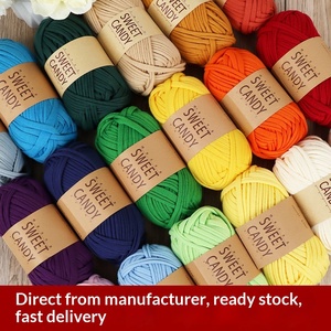 Chaussons en crochet faits main, tricotés avec <span class=keywords><strong>de</strong></span> gros pompons, colorés et originaux, vente en gros pour influenceurs en ligne, 100g - Product Image 1