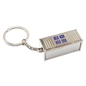Llavero de Contenedor de Remolque de Camión en Oferta, Llavero de Contenedor de Remolque 3D para Regalo Promocional de Empresa de Transporte - Product Image 5