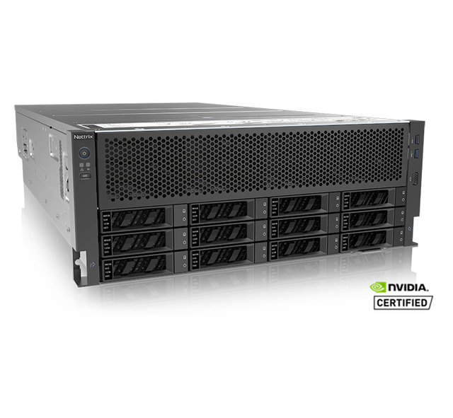 4U Rack H100 Server Based on 3rd Gen Intel Xeon Scalable Processor Nettrix X640 G40 Support OEM
