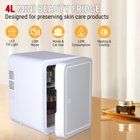 Nouveau réfrigérateur portable professionnel pour soins de la peau 4L, mini-réfrigérateur embarqué GBJ-4L