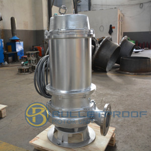 Bulletproof Stainless Steel AC Motor 3 Phase Submersible Sewage <b>Pump</b> 100m/h Flow 30m Head Industrial Mining Use ODM/OEM - Product Image 2