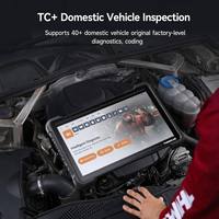 Tableta de Diagnóstico OBD2 Portátil de 12 Pulgadas con Batería, Prueba de Batería Android para Mecánicos Móviles y Servicio en Carretera