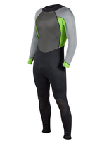 Combinaison intégrale 3mm pour hommes-Surf, sports nautiques, plongée sous-marine, plongée en apnée-Confort, flexible, coupe anatomique combinaison 3mm