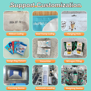 Machine d'emballage automatique de sachets pré-faits, machine d'emballage de granulés liquides, machine d'emballage de soupe aux légumes - Product Image 3