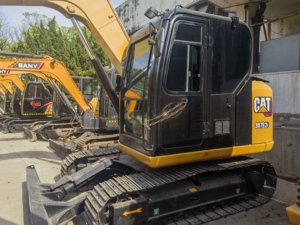 Mini-excavatrice sur chenilles hydraulique Caterpillar 307E2 d'occasion à bas prix, CAT 307E 307E2 à vendre - Product Image 2