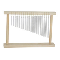 Percussion Instrument 25 36 Wind Chimes Band Accompaniment 76 Sound Tree Stand 20 Sound Beam-Ordinary Bamboo Made China