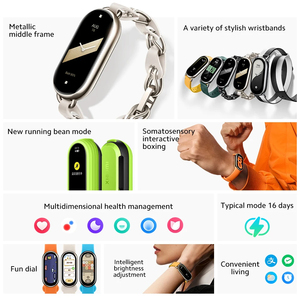 Hongkong 1.62ตรวจวัดอัตราการเต้นของหัวใจ8 "Amoled TOUCH Display 150 + โหมดฟิตเนสเวอร์ชันทั่วโลก - Product Image 3