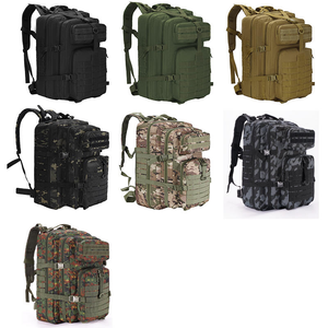 Sac à dos tactique extérieur 720D 3P Attack extensible 45L grand sac à dos à double épaule imperméable Molle pour la chasse - Product Image 6
