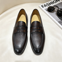 Mocassins pour hommes en cuir véritable - Chaussures habillées et décontractées - Vente en gros de chaussures de créateur décontractées et habillées
