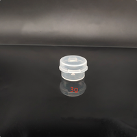 Prix de gros d'usine 1g 3g 5g 10g Boîte à charnière en plastique pour cosmétiques Mini emballage alimentaire de qualité alimentaire