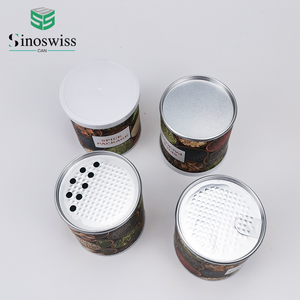 Tùy chỉnh kín Thảm khử mùi bột bao bì giấy lon với Shaker Nắp - Product Image 4