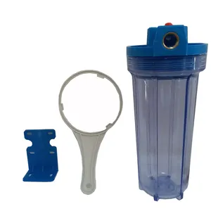 Stufen Trinkwasser filter Vorwasser filtersystem PP/CTO 20 Zoll großer blauer Automatisierung wasserfilter