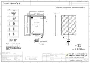 شاشة عرض شفافة 2.8 بوصة IC7789 مع نوع TFT / IPS عاكس للضوء بدقة 240*320 وواجهة SPI قابلة للتخصيص - Product Image 4