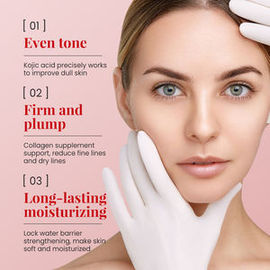 KORMESIC - Crema Facial de Ácido Kójico y Colágeno de 140 g, Marca Privada al por Mayor, Crema Hidratante Iluminadora Orgánica - Product Image 2