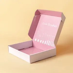 शिपिंग मेलर बॉक्स कस्टम डिज़ाइन मुद्रित निर्माण नालीदार कार्डबोर्ड बॉक्स