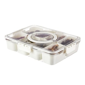Kitchen Spice Storage Box With Compartments Airtight Lid For <b>Refrigerator</b> Food Organization - Product Image 3