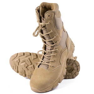 Usine fournissant hommes absorbant les chocs Ultra-léger chaussures hautes botte tactique bottes de Combat chaudes de haute qualité - Product Image 3