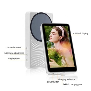 Monitor Selfie da 4 Pollici per Telefono con Attacco Magnetico, Touch Screen, Mirroring Video e Foto per Guida in Auto - Product Image 6
