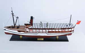 Modèles réduits de bateaux de croisière Earnslaw peints à la main personnalisés | Fabricant de modèles de bateaux décoratifs OEM ODM - Product Image 3