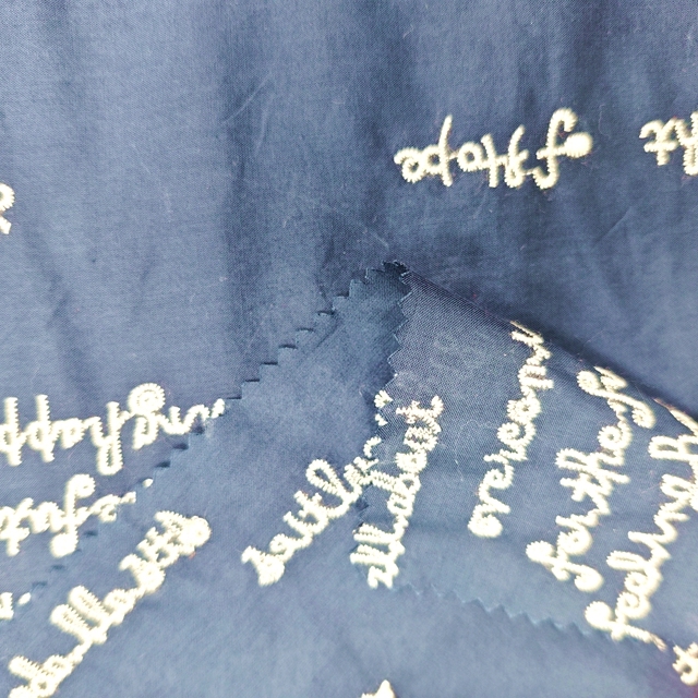 Custom Colour Soft Beautiful Hollow Embroidery