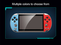 Console de Jeu Portable Rétro YLW 5.1 Pouces X7 Plus pour Garçon, Mini Lecteur de Jeux Classiques pour Jeux PSP