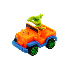 Pull Back Military Vehicle Plastic Friction <span class=keywords><strong>jeep</strong></span> Pull Back Car for Kids Surprise Egg Toys - Product Image 4