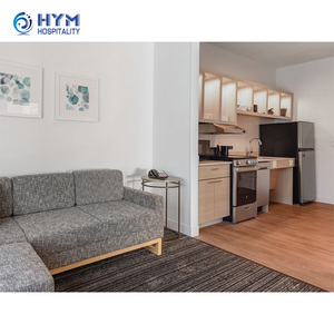 Meubles de chambre d'hôtel de luxe écologiques en chêne massif modernes de la marque TownePlace Suites Marriot <span class=keywords><strong>Hyman</strong></span>, fabriqués en Chine, en promotion - Product Image 6